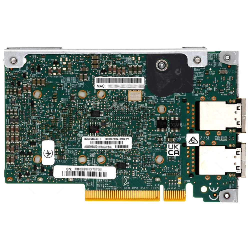 701534-002 HP FLEXFABRIC 533FLR-T DUAL PORT 10GB RJ-45 ADAPTER FOR DL380 G9